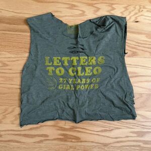 Letters to Cleo Cropped Band T Shirt
